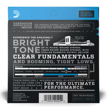 D’Addario EXL170-5 XL Nickel Wound 5-String Electric Bass Strings, Regular Light, Long Scale, 45-130 Gauge