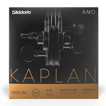 D’Addario KA310 4/4M Kaplan Amo Violin String Set, 4/4 Scale, Medium Tension