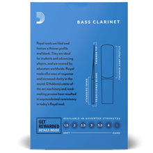 Royal by D’Addario REB1030 Bass Clarinet Reeds, Strength 3.0, 10-Pack