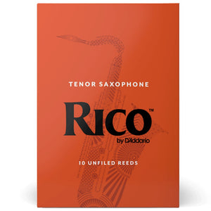 Rico by D’Addario RKA1015 Tenor Saxophone Reeds, Strength 1.5, 10-Pack