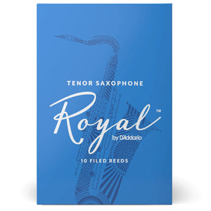 Royal by D’Addario RKB1030 Tenor Saxophone Reeds, Strength 3.0, 10-Pack