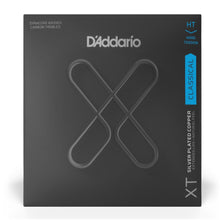 D'Addario XTC46FF  Silver Plated Copper Coated Classical Guitar Strings, Hard Tension