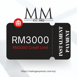 Mahogany Music RM3000 Credit Limit