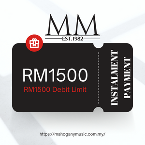 Mahogany Music RM1500 Debit Limit