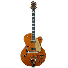 [PREORDER] Gretsch G6120TG-DS Players Edition Nashville Hollowbody Electric Guitar w/Bigsby, Roundup Orange