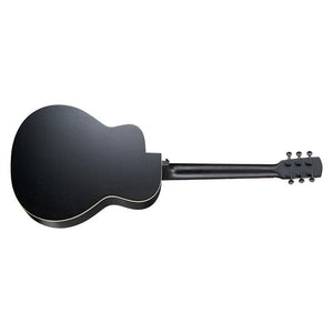 Anuenue ML16EF LumiBlack Bird Glow Inlays Acoustic Guitar
