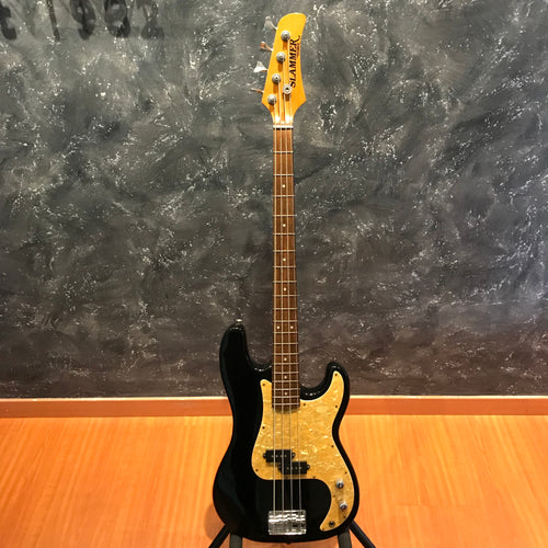 Slammer Hamer Black Bass Guitar CP- 4/BK [USED]