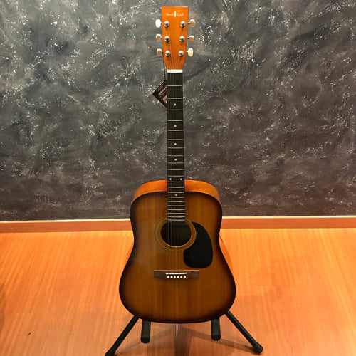 Woodland WG-0 Brown Sunburst Acoustic Guitar