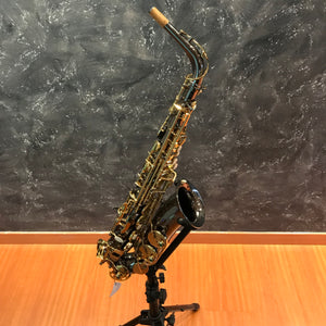 Chateau Alto Saxophone Student Model Vch-221bl Black Plated Body