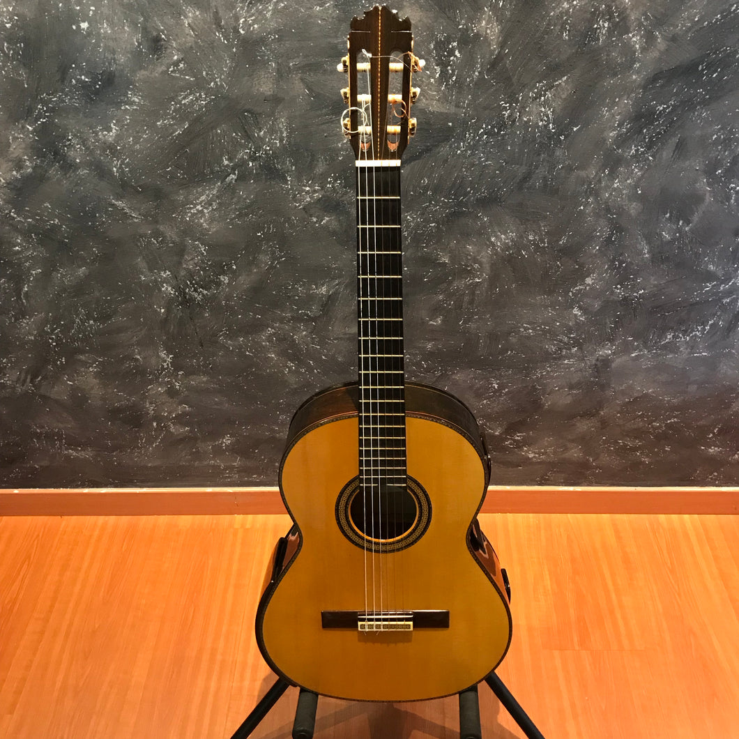 Manuel Contreras Ano:1995 Double Top Resounding Back Classical Guitar [USED]