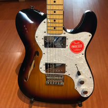 Fender Squier Vintage Modified 72 Telecaster Thinline Maple Neck 3 Tone Sunburst Electric Guitar
