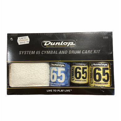 Dunlop Drum 65 Cymbal and Drum Care Kit