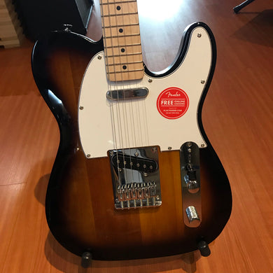 Fender Squier Affinity Telecaster 2TS 2 Tone Sunburst Maple Neck Electric Guitar