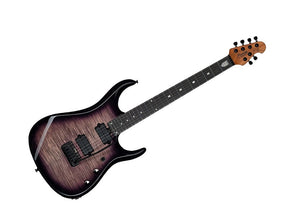 Sterling JP150DFM-EPP John Petrucci Signature DiMarzio Flame Maple Electric Guitar, Eminence Purple