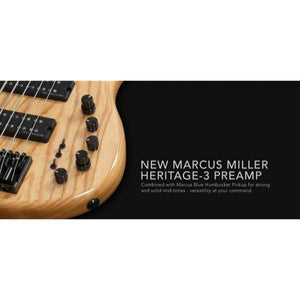 Sire Marcus Miller M5 Ash 4 Strings Natural Bass Guitar (2nd Generation)