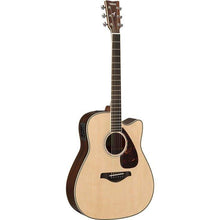 Yamaha FGX830CNT Cutaway Natural Acoustic Guitar