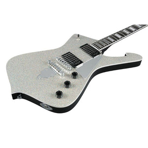 Ibanez PS60-SSL Paul Stanley Signature Electric Guitar, Silver Sparkle