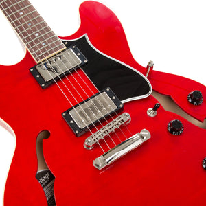 [PREORDER] Heritage Standard H-535 Semi-Hollow Electric Guitar with Case, Trans Cherry