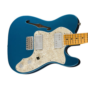 [PREORDER] Fender American Vintage II 72 Telecaster Thinline Electric Guitar, Maple FB, Lake Placid Blue