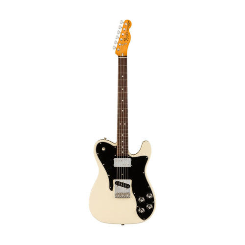 [PREORDER 2 WEEKS] Fender American Vintage II 77 Telecaster Custom Electric Guitar, RW FB, Olympic White
