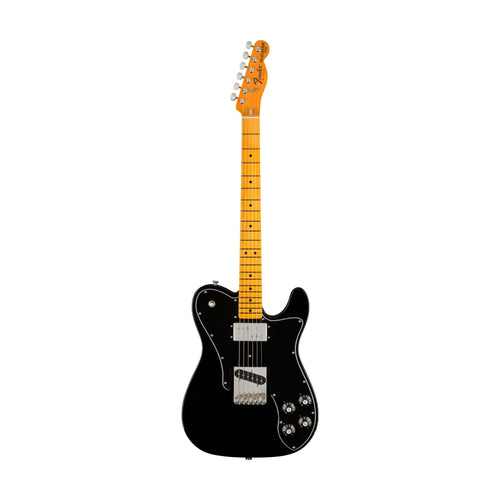 [PREORDER 2 WEEKS] Fender American Vintage II 77 Telecaster Custom Electric Guitar, Maple FB, Black