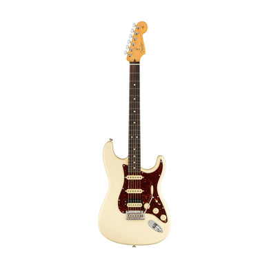 [PREORDER] Fender American Professional II HSS Stratocaster Electric Guitar, RW FB, Olympic White
