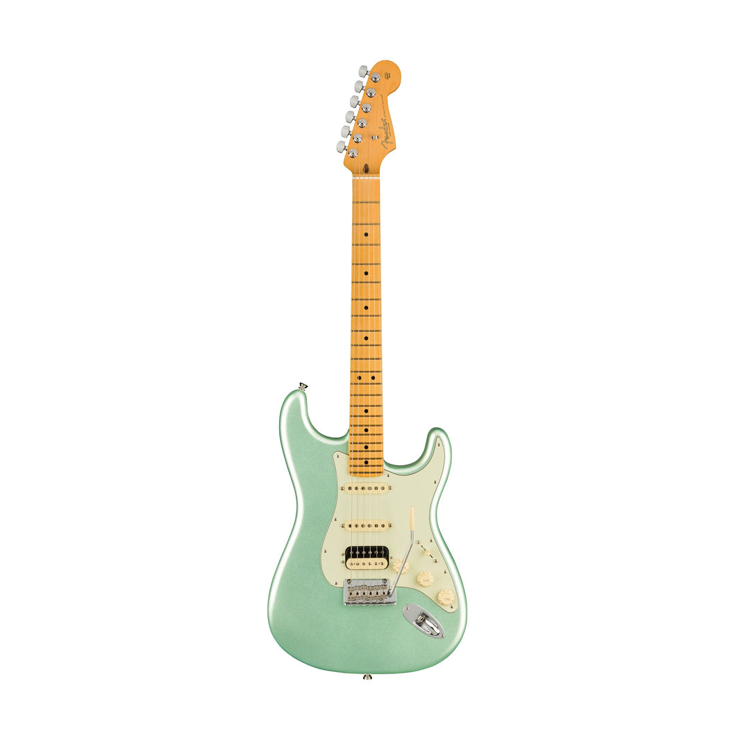 [PREORDER] Fender American Professional II HSS Stratocaster Electric Guitar, Maple FB, Mystic Surf Green