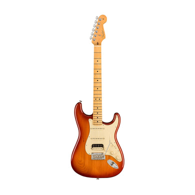 [PREORDER 2 WEEKS] Fender American Professional II HSS Stratocaster Electric Guitar, Maple FB, Sienna Sunburst
