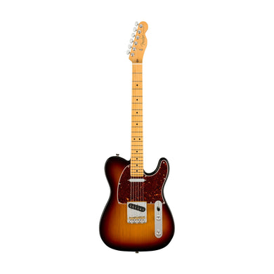 [PREORDER] Fender American Professional II Telecaster Electric Guitar, Maple FB, 3-Tone Sunburst