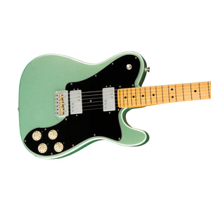 [PREORDER 2 WEEKS] Fender American Professional II Telecaster Deluxe Electric Guitar, Maple FB, Mystic Surf Green