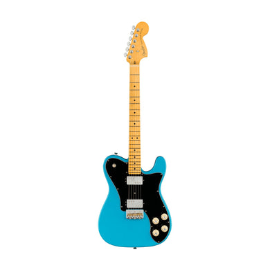 [PREORDER] Fender American Professional II Telecaster Deluxe Electric Guitar, Maple FB, Miami Blue
