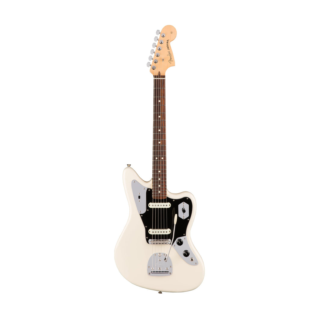 [PREORDER 2 WEEKS] Fender American Professional Jaguar Electric Guitar, RW FB, Olympic White