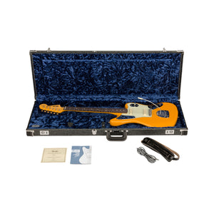 [PREORDER] Fender Limited Edition Johnny Marr Jaguar Electric Guitar, Fever Dream Yellow