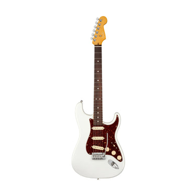 [PREORDER 2 WEEKS] Fender American Ultra Stratocaster Electric Guitar, RW FB, Arctic Pearl