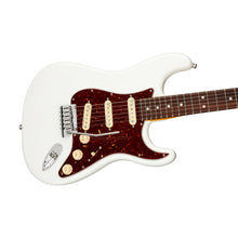 [PREORDER 2 WEEKS] Fender American Ultra Stratocaster Electric Guitar, RW FB, Arctic Pearl
