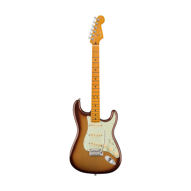 [PREORDER] Fender American Ultra Stratocaster Electric Guitar, Maple FB, Mocha Burst