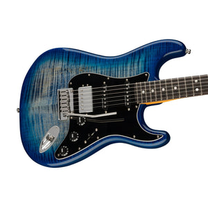 [PREORDER 2 WEEKS] Fender American Ultra HSS Stratocaster Electric Guitar, Ebony FB, Denim Burst