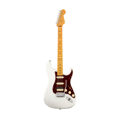 [PREORDER] Fender American Ultra HSS Stratocaster Electric Guitar, Maple FB, Arctic Pearl