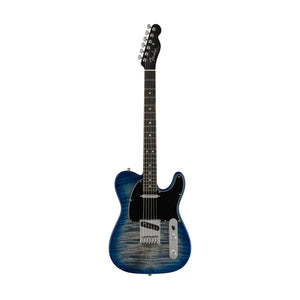 [PREORDER 2 WEEKS] Fender American Ultra Telecaster Electric Guitar, Ebony FB, Denim Burst