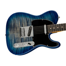 [PREORDER 2 WEEKS] Fender American Ultra Telecaster Electric Guitar, Ebony FB, Denim Burst