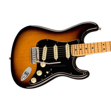 [PREORDER] Fender American Ultra Luxe Stratocaster Electric Guitar, Maple FB, 2-Color Sunburst