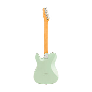[PREORDER 2 WEEKS] Fender American Ultra Luxe Telecaster Electric Guitar, RW FB, Transparent Surf Green