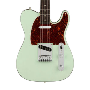 [PREORDER 2 WEEKS] Fender American Ultra Luxe Telecaster Electric Guitar, RW FB, Transparent Surf Green