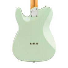 [PREORDER 2 WEEKS] Fender American Ultra Luxe Telecaster Electric Guitar, RW FB, Transparent Surf Green