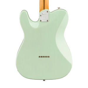 [PREORDER 2 WEEKS] Fender American Ultra Luxe Telecaster Electric Guitar, RW FB, Transparent Surf Green