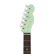 [PREORDER 2 WEEKS] Fender American Ultra Luxe Telecaster Electric Guitar, RW FB, Transparent Surf Green