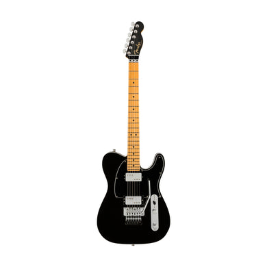 [PREORDER 2 WEEKS] Fender American Ultra Luxe Telecaster Floyd Rose HH Electric Guitar, Maple FB, Mystic Black