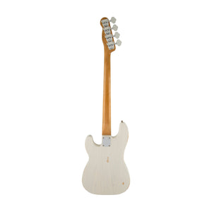 [PREORDER] Fender Mike Dirnt Road Worn Precision Bass Guitar, RW FB, White Blonde