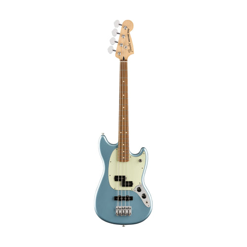 [PREORDER 2 WEEKS] Fender Limited Edition Player Mustang Bass PJ Guitar, Pau Ferro FB, Tidepool