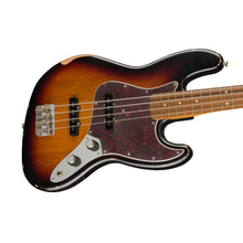 Fender 60th Anniversary Road Worn 60s Jazz Bass Guitar, 3-Colour Sunburst